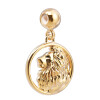 Chocli 18 Ayar Altın Kaplama Charm - Aslan Burcu