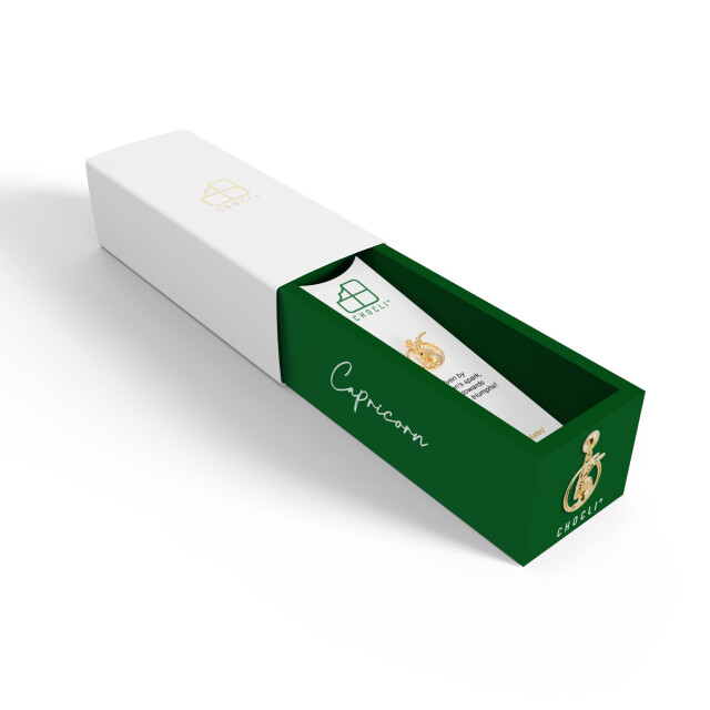 Chocli 18 Ayar Altın Kaplama Charm - Oğlak Burcu