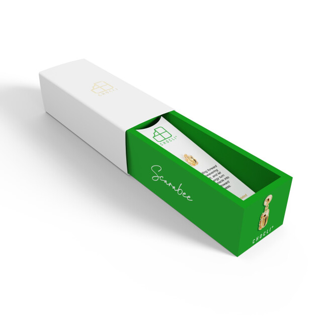 Chocli 18 Ayar Altın Kaplama Charm - Scarabee