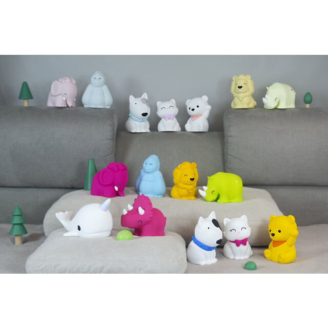 Dhink Silikon Şarjlı Gece Lambası Fil Maya