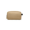 Gaston Luga Spl&auml;sh Toiletry Double Zipped Bag - Latte