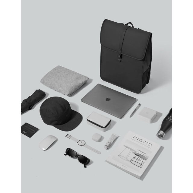 Gaston Luga Dash Laptop Bölmeli Sırt Çantası - 16 inch Siyah