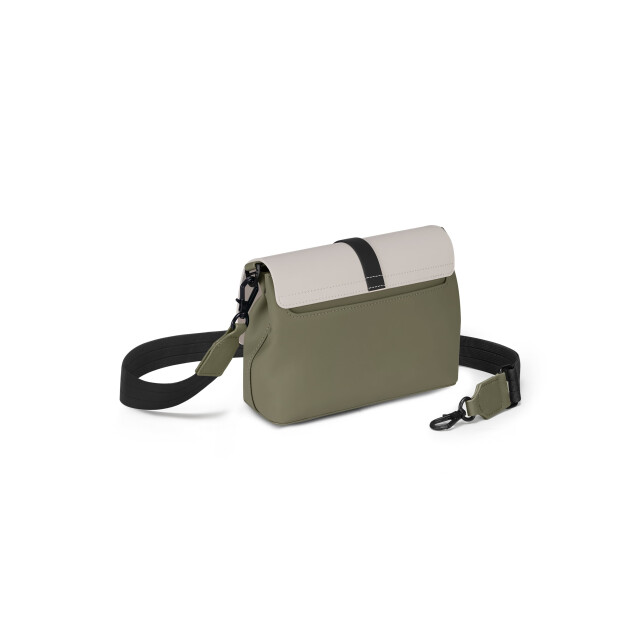 Gaston Luga Spl&auml;sh Crossbody Bag - Cloud Cream / Sage