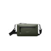 Gaston Luga Lightweight DuoSeal Crossbody Omuz &Ccedil;antası- Olive