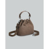 Gaston Luga Splash Bucket Crossbody &Ccedil;anta - Kahverengi