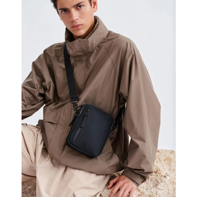 Gaston Luga Dash Vertı Crossbody &Ccedil;anta - Siyah