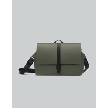 Gaston Luga Splash Crossbody Large 14" &Ccedil;anta - Zeytin Yeşili