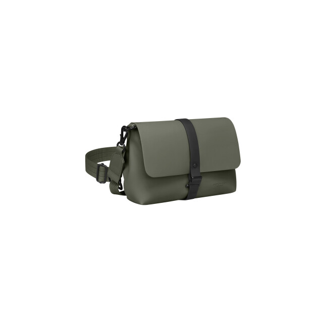 Gaston Luga Spl&auml;sh Crossbody Bag - Olive