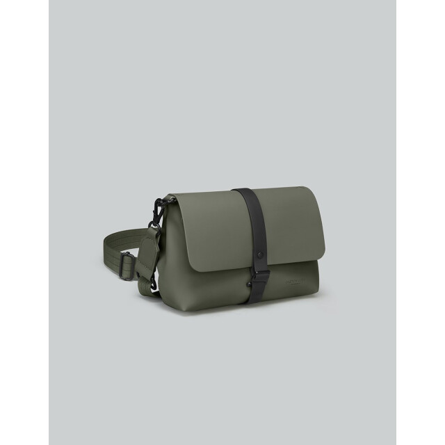 Gaston Luga Spl&auml;sh Crossbody Bag - Olive