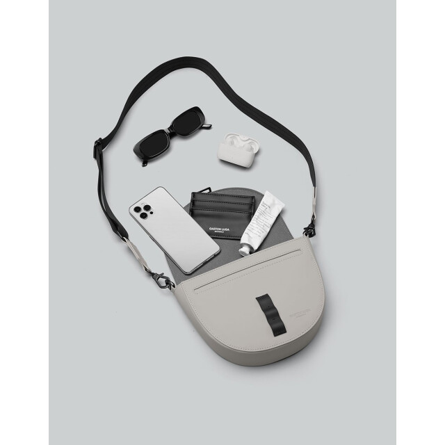 Gaston Luga Spläsh Moon Crossbody Omuz Çantası - Taupe