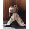 Gaston Luga Splash Bucket Crossbody &Ccedil;anta - Kahverengi