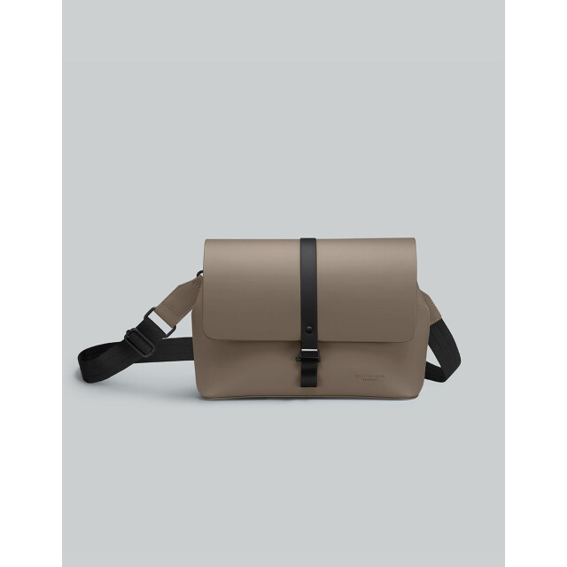 Gaston Luga Splash Crossbody Medium &Ccedil;anta - Kahverengi