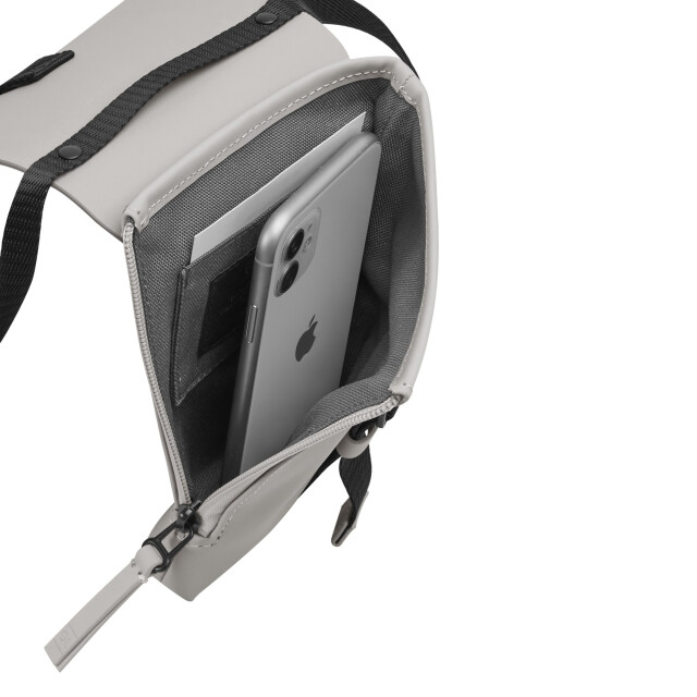 Gaston Luga Spl&auml;sh Mini Crossbody Omuz &Ccedil;antası - Taupe