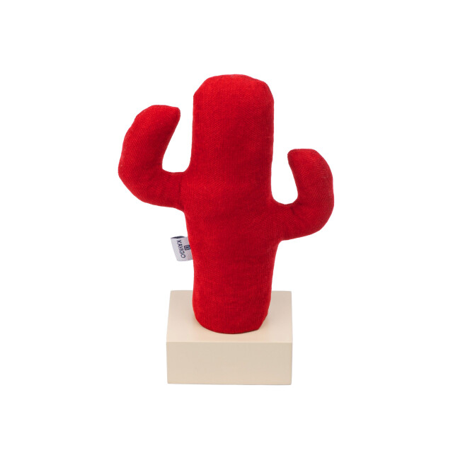 Kayıgo Kayigo  Woody Krem Üçlü Ofis  Seti - Kırmızı Cactus