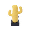 Kayıgo Woody Siyah Üçlü Ofis Seti - Sarı Cactus
