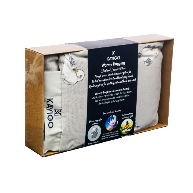 Kayıgo Kayigo Warmy Lavantalı Ilık Sarılma Yastığı- Martı