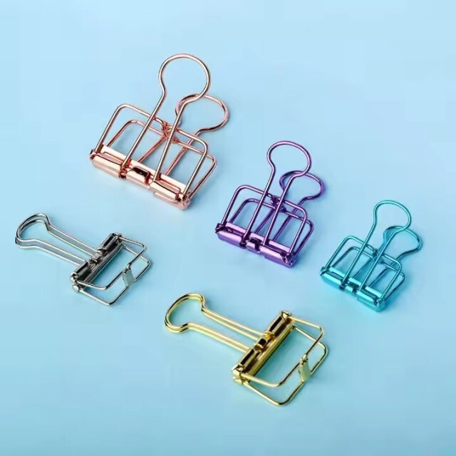 Kayıgo Tiny Paslanmaz Mini &Ccedil;elik Klips Altılı - Siyah