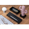 Kayıgo Siyah Woody Pembe Cactus &Uuml;&ccedil;l&uuml; Set