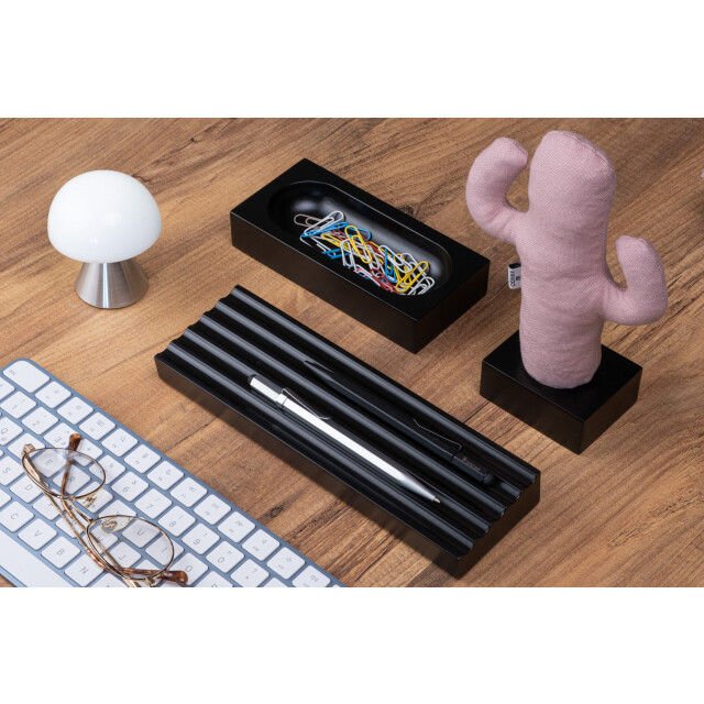 Kayıgo Siyah Woody Pembe Cactus &Uuml;&ccedil;l&uuml; Set