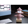 Kayıgo Kayigo Woody Krem Üçlü Ofis  Seti - Pembe Çam