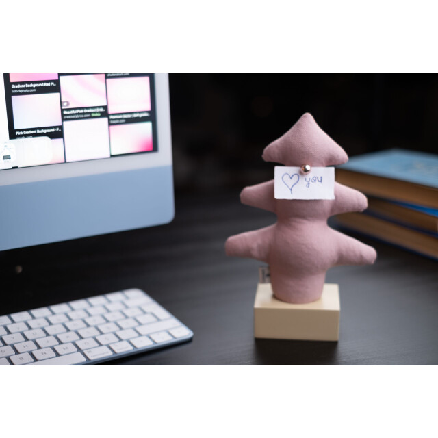 Kayıgo Kayigo Woody Krem Üçlü Ofis  Seti - Pembe Çam