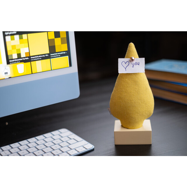 Kayıgo Kayigo Woody Krem Üçlü Ofis  Seti - Sarı Ladin