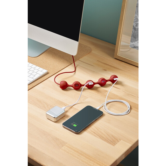 Lexon Peas Hub C USB Çoğaltıcı Açık Mavi