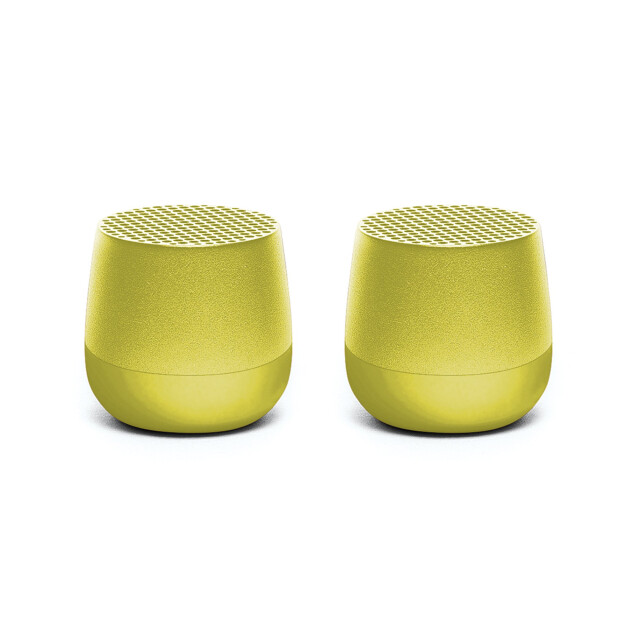Lexon Twin Mino Bluetooth Hoparl&ouml;r - Lime