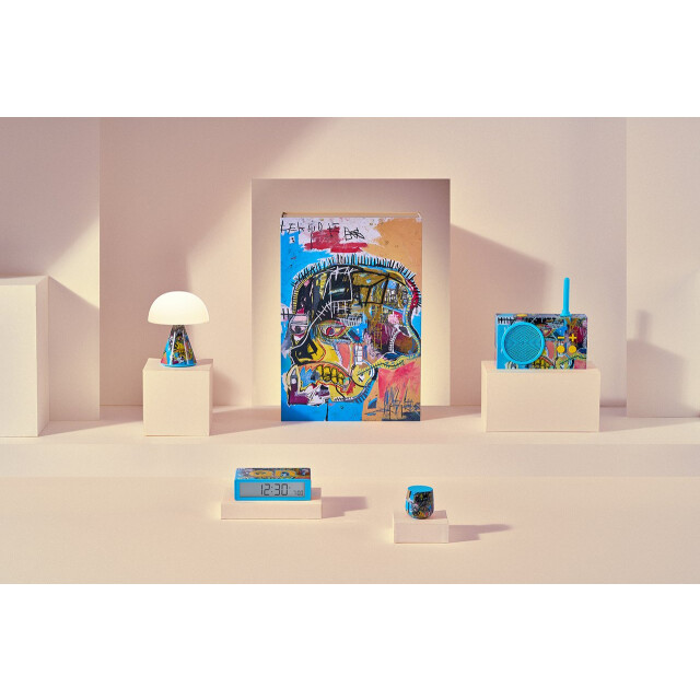 Lexon Tykho 3 Bluetooth Hoparl&ouml;r ve Radyo X Jean-Michel Basquiat Skull