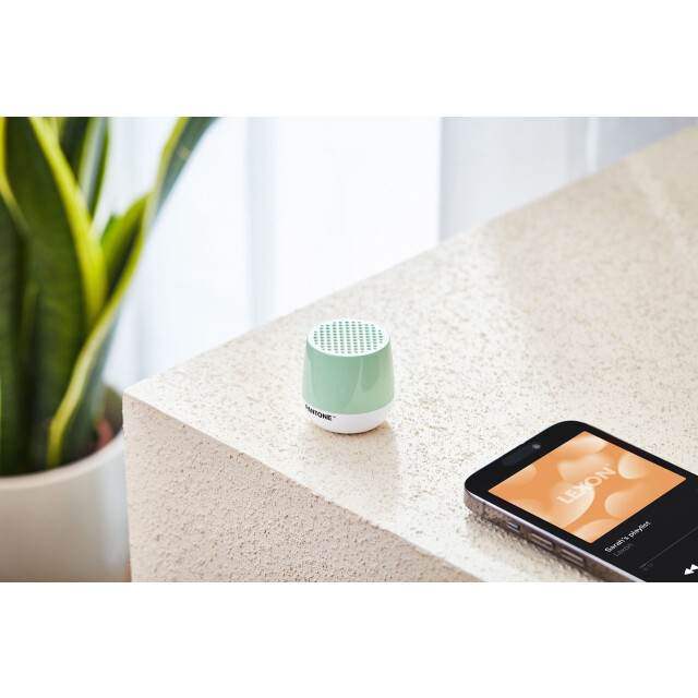 Lexon x Pantone Mino + Bluetooth Hoparlör Mint