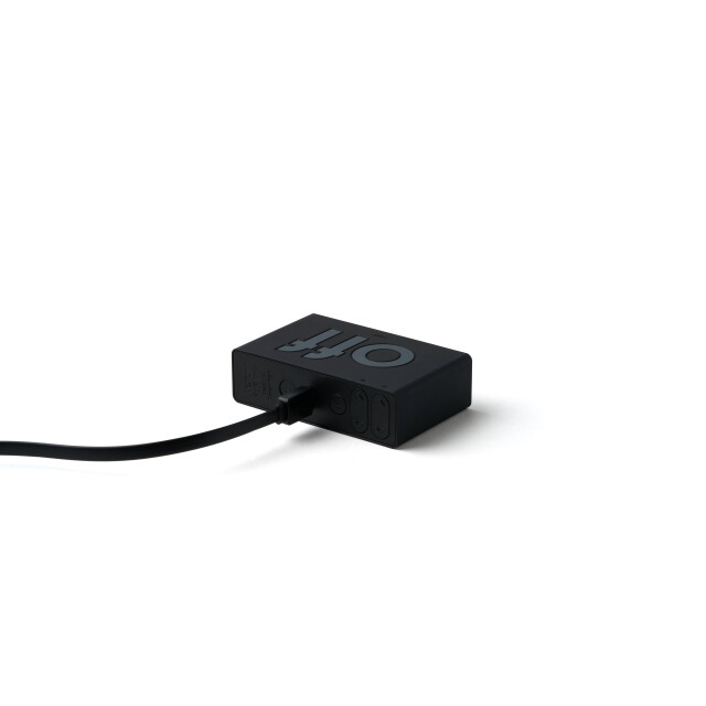 Lexon Flip Mini Şarj Edilebilir Alarm Saat Siyah