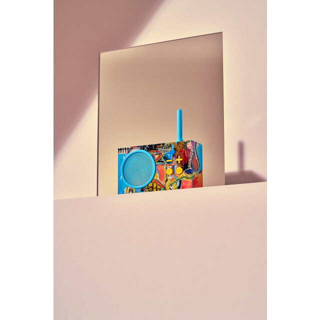 Lexon Tykho 3 Bluetooth Hoparl&ouml;r ve Radyo X Jean-Michel Basquiat Skull