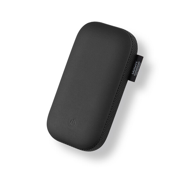 Lexon Powersound Deri Kablosuz Şarj Cihazı ve Bluetooth Hoparl&ouml;r- Siyah