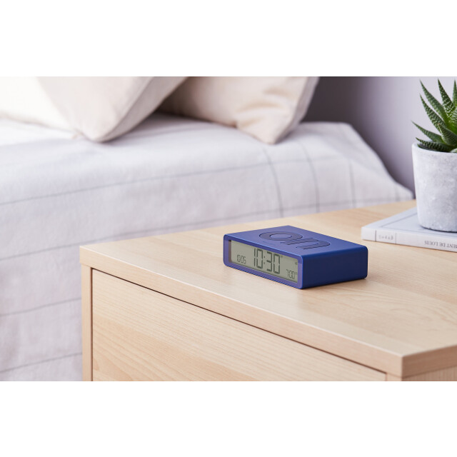 Lexon Flip Klasik Şarj Edilebilir Alarm Saat Lacivert