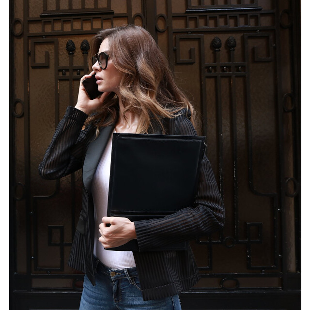 Lexon Flat 14'' Laptop Kılıfı Kahverengi