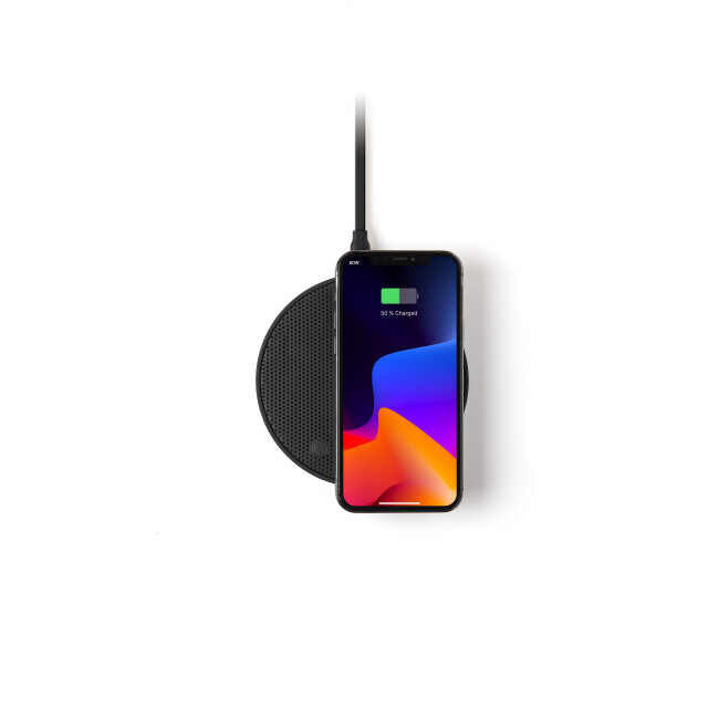 Lexon Oslo Energy + Kablosuz Şarj Cihazı ve Bluetooth Hoparlör Siyah