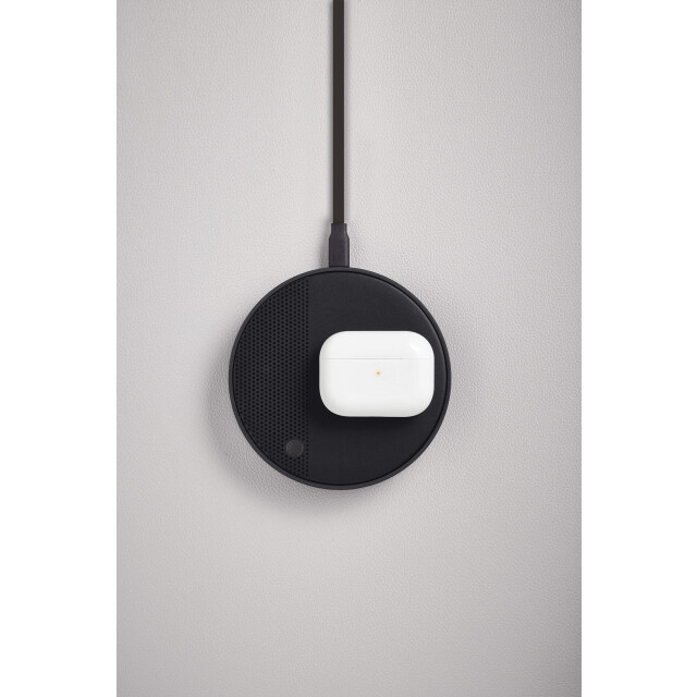 Lexon Oslo Energy + Kablosuz Şarj Cihazı ve Bluetooth Hoparlör Siyah