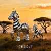 Metalmorphose Zebra Anahtarlık