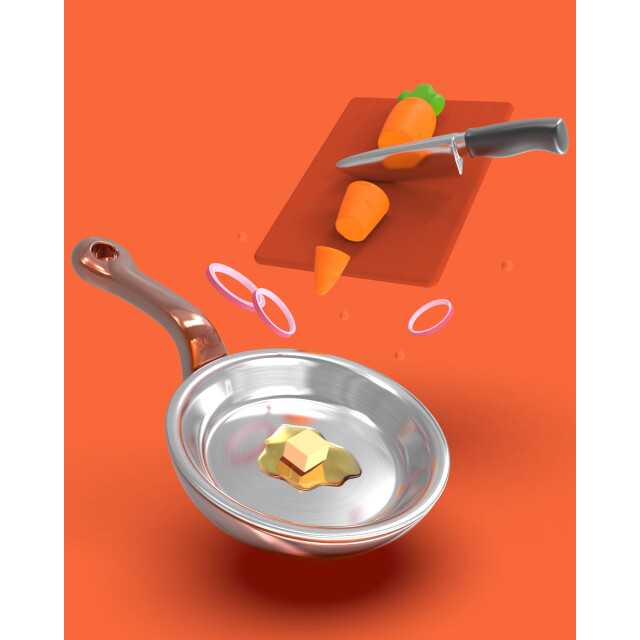 Metalmorphose Chef de Quisine Anahtarlık