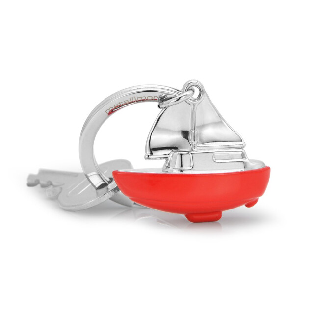 Metalmorphose Yelkenli Tekne Anahtarlık