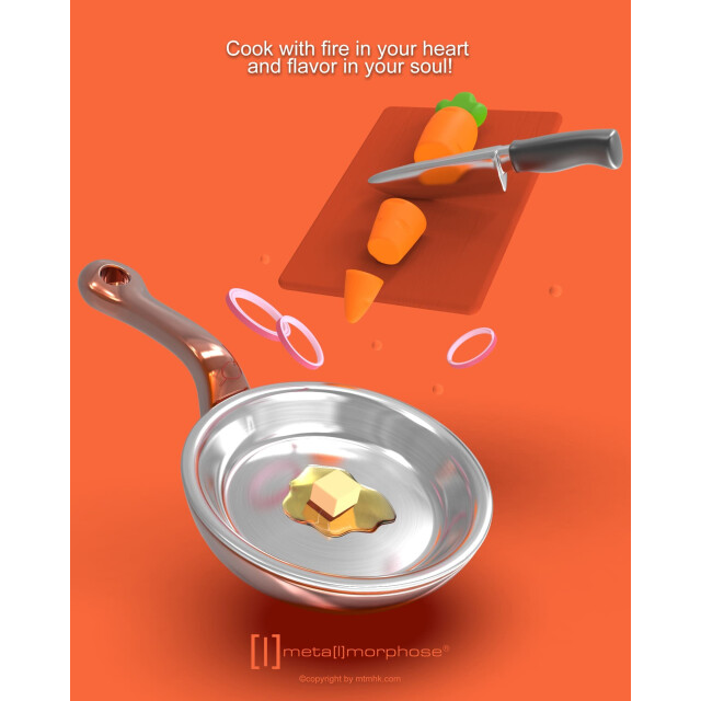 Metalmorphose Chef de Quisine Anahtarlık