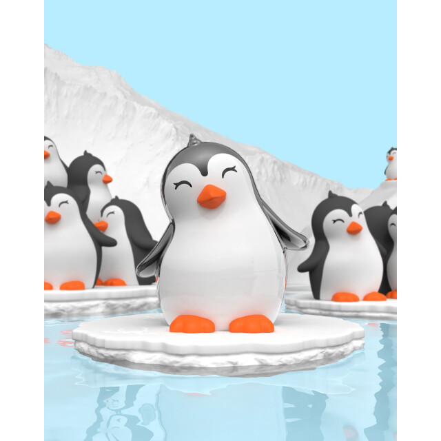 Metalmorphose Penguen Anahtarlık