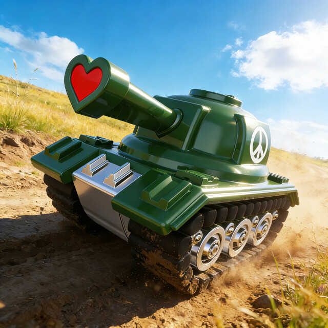Metalmorphose Barış Tankı Anahtarlık