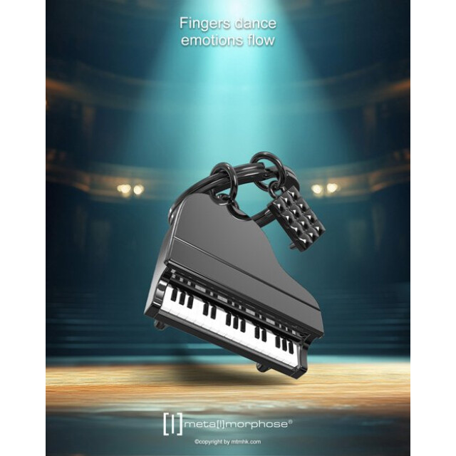 Metalmorphose Piyano Anahtarlık