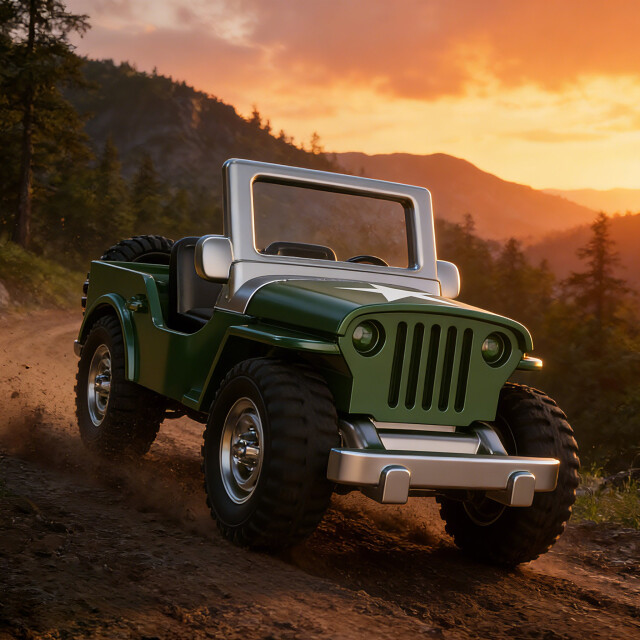 Metalmorphose Ordu Jeep Anahtarlık
