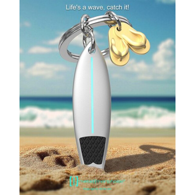 Metalmorphose Sörf Anahtarlık