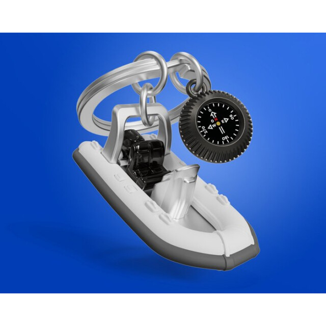 Metalmorphose Kauçuk Motorboat Anahtarlık