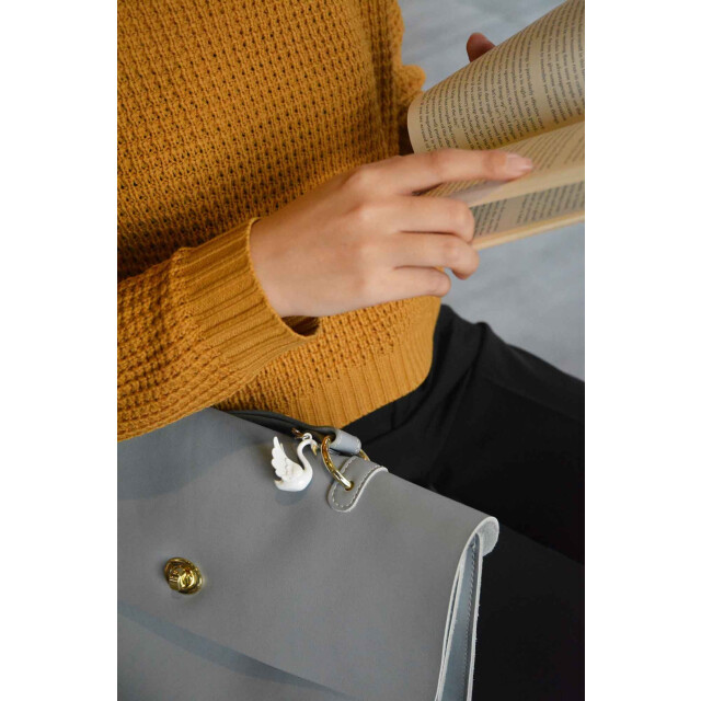 Metalmorphose Kuğu Anahtarlık Beyaz