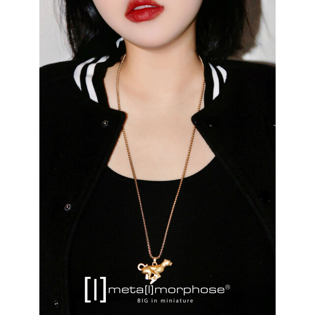 Metalmorphose Leopar Kolye