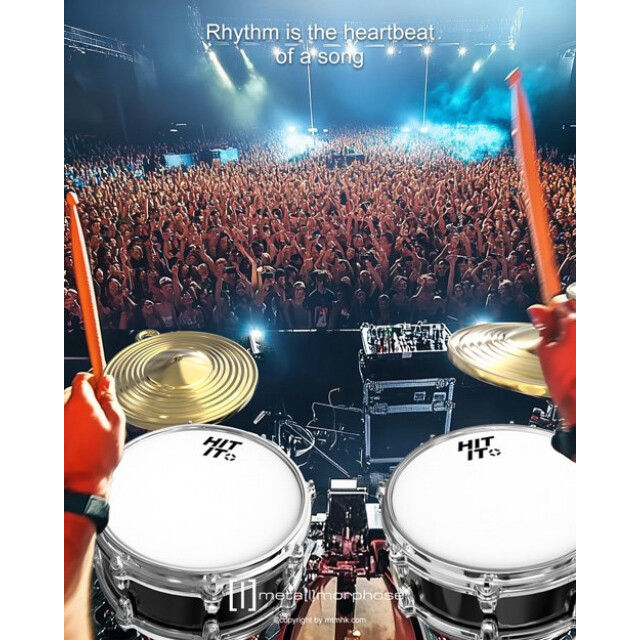 Metalmorphose Davul Anahtarlık